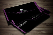 Dark Business Card, a Business Card Template by Midgardians (Thumbnail 2 of 2)