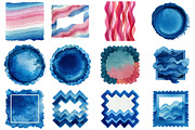 Summer Preppy Hand Drawn Frames, an Illustration by CitraGraphics (Thumbnail 4 of 7)