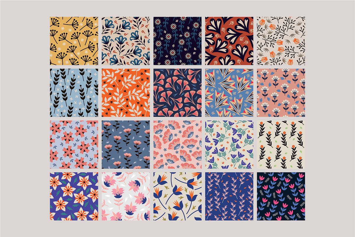33% OFF | Floweries Patterns, a Pattern Graphic by Firowerk (Photo 8 of 9)