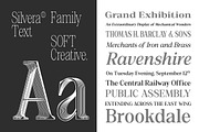 Silvera Text, a Serif Font by Soft Creative (Thumbnail 8 of 10)