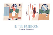 People in the bathroom, a Person Illustration by Good Studio (Thumbnail 1 of 3)