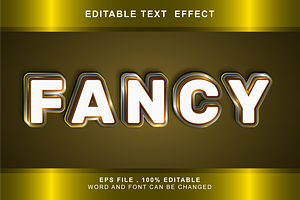 Fancy Text Effect Editable