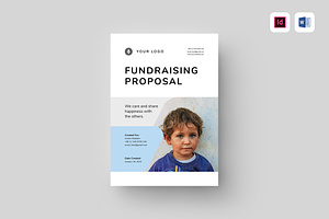 Fundraising Proposal Word & Indd