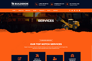 Construction Elementor Template Kit, a Landing Page Template by Elite Templates (Thumbnail 6 of 15)