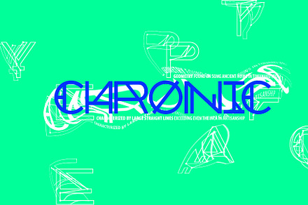 Chronic Typeface