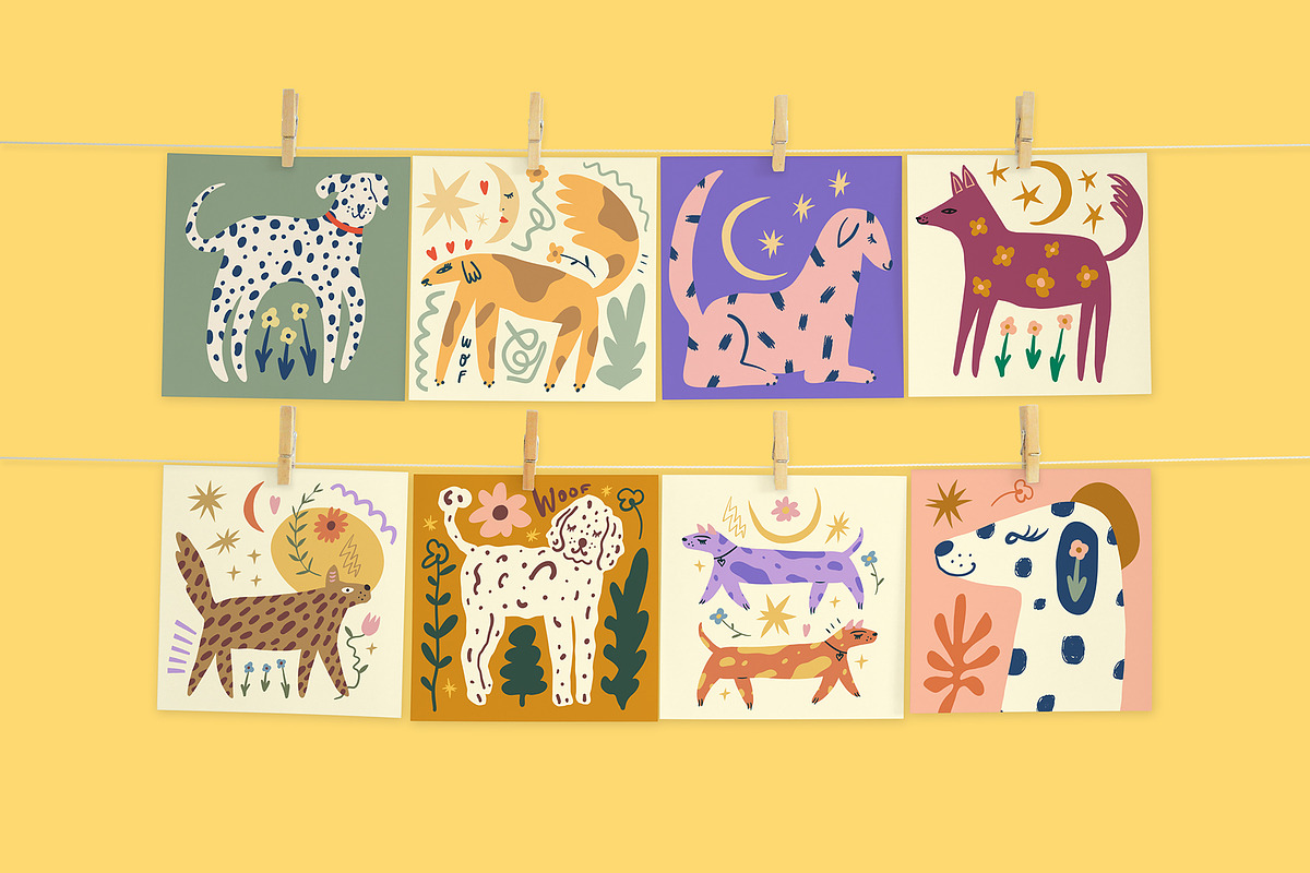 Dogs Bundle, an Animal Illustration by Annie Konst (Photo 3 of 23)