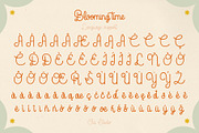 Blooming Time Font, a Script Font by Oui Studio (Thumbnail 6 of 12)