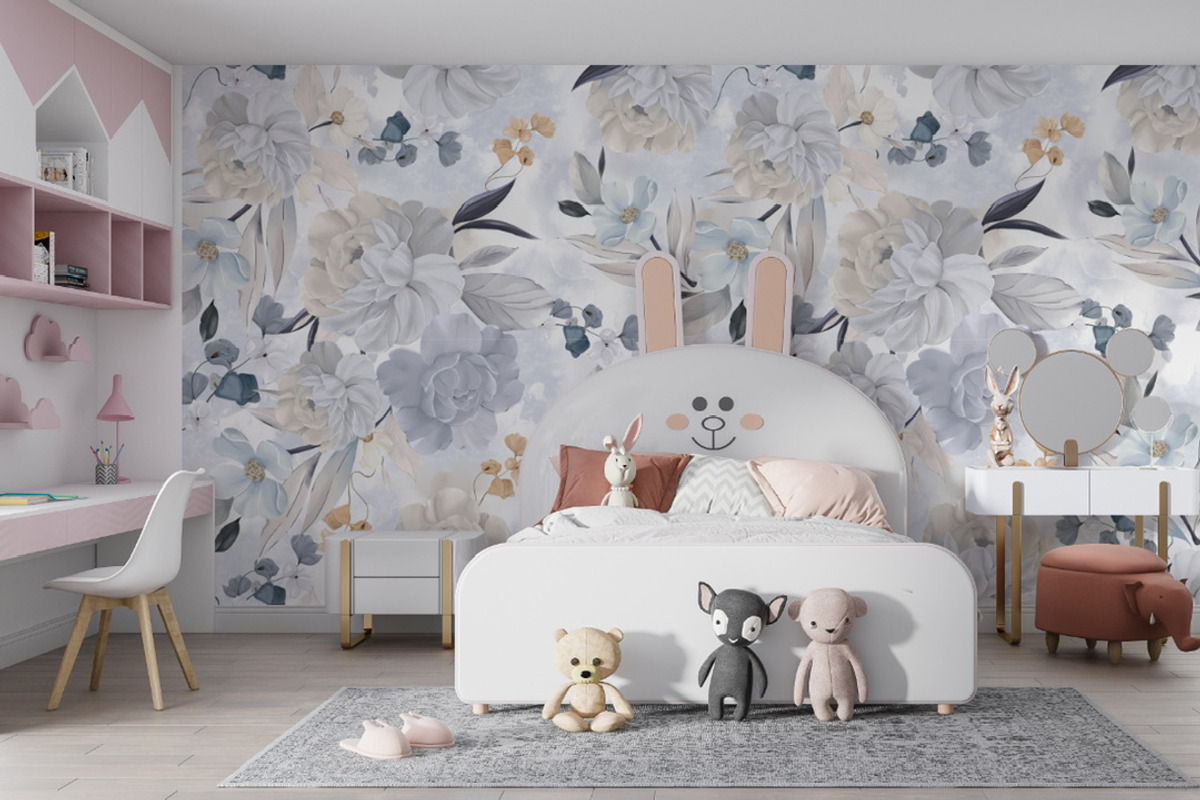 Dusty blue Pattern Collection, a Pattern Graphic by Madebyia (Photo 6 of 9)