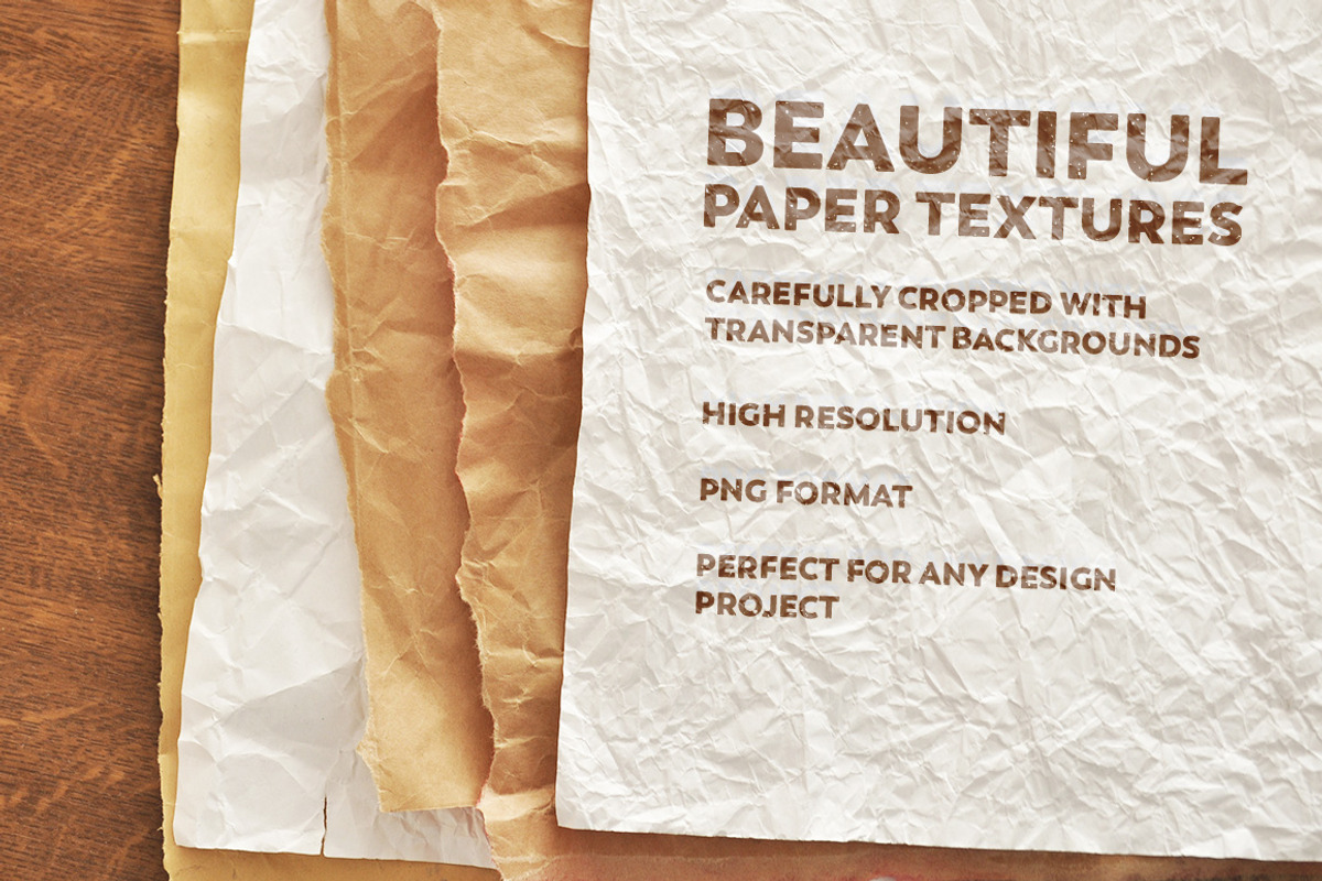 Crumpled Paper Textures preview 2