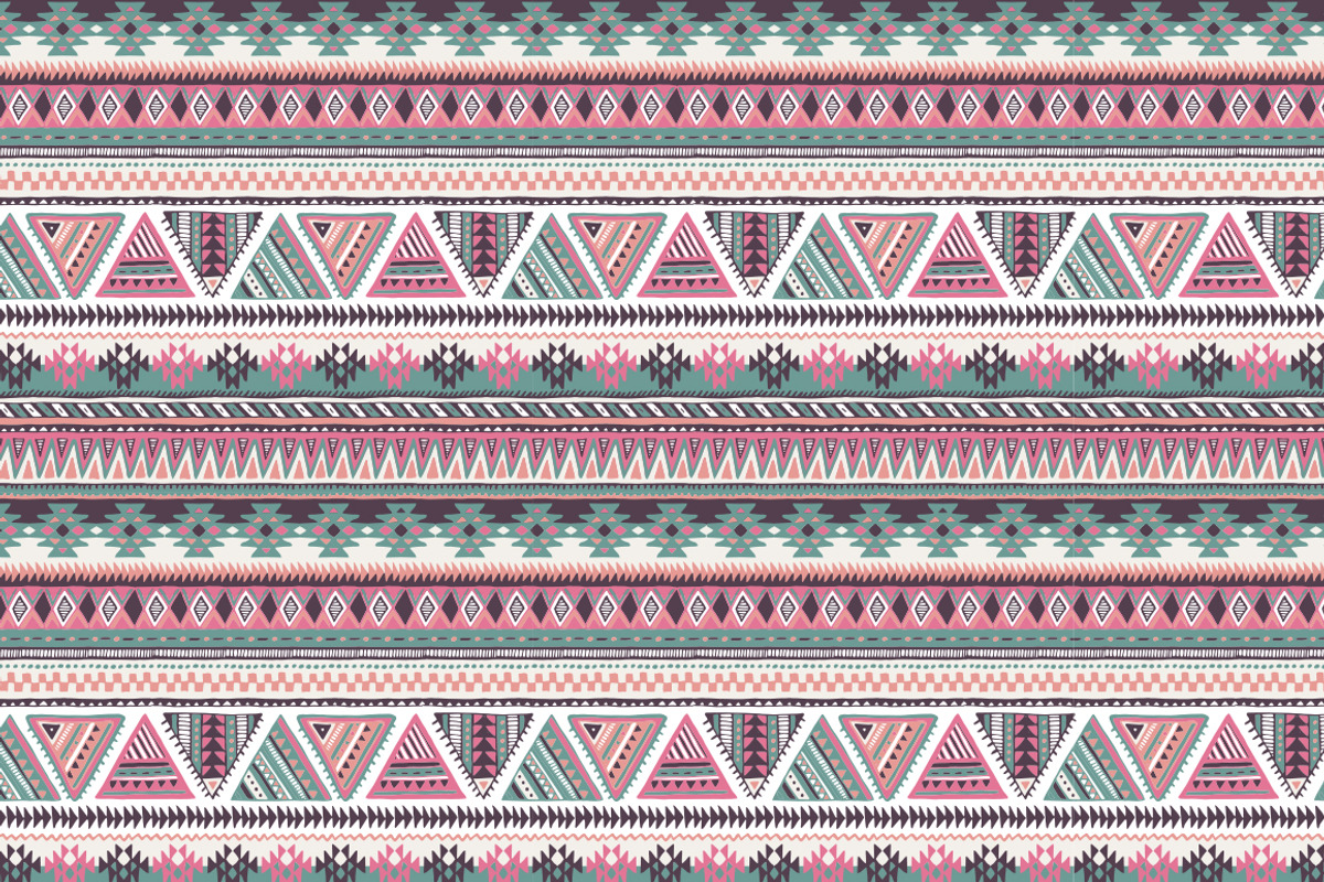 6 ethnic seamless patterns, a Background Graphic by Molly art (Photo 4 of 7)