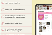 Manifestation journal template, a Websites & App Template by Iasan Design (Thumbnail 4 of 9)