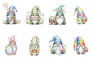 Easter Gnome Clipart PNG Cute., an Object Illustration by KennedyStudio (Thumbnail 3 of 4)