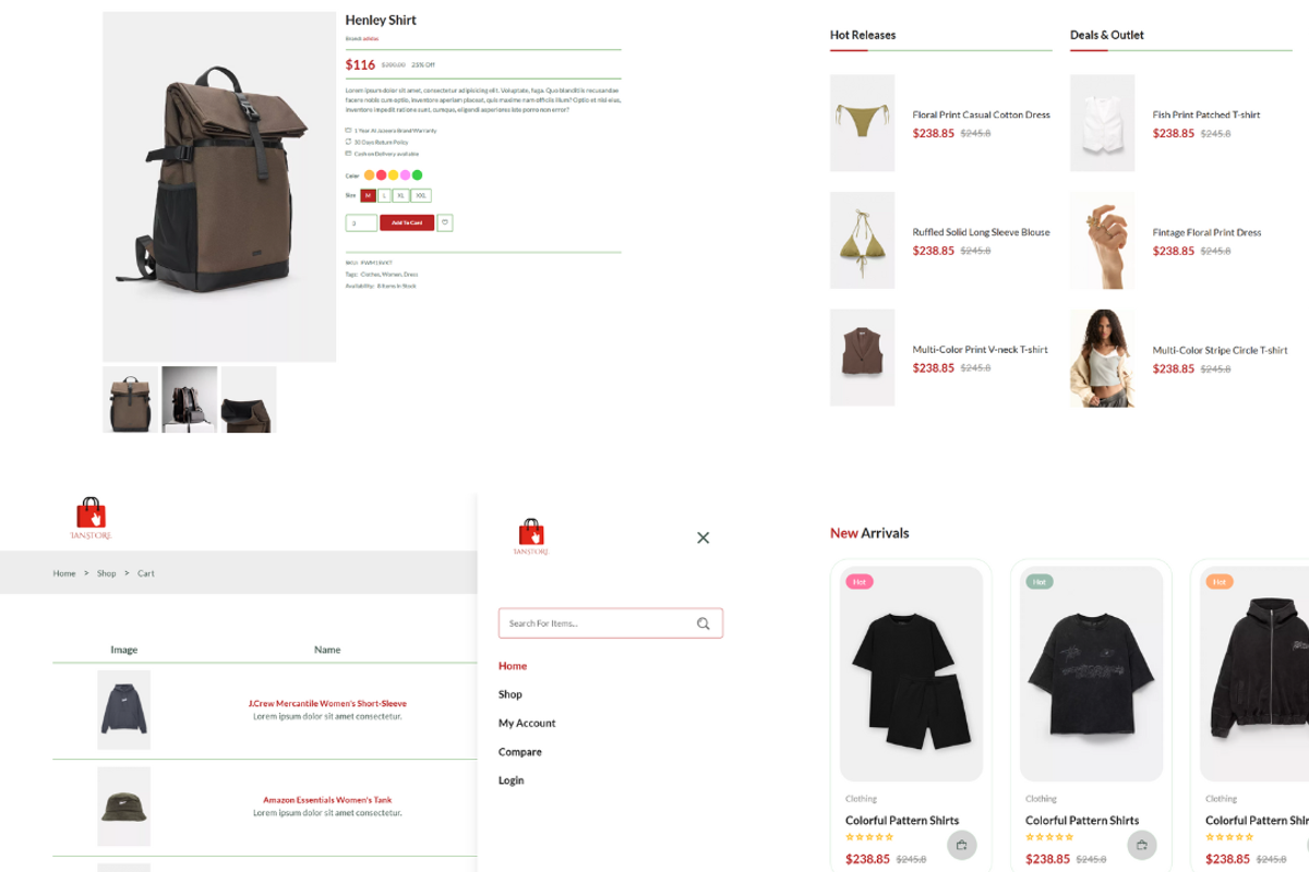 IanStore-Fashion ECommerce Template, a HTML Template by NomaTemplates (Photo 3 of 13)