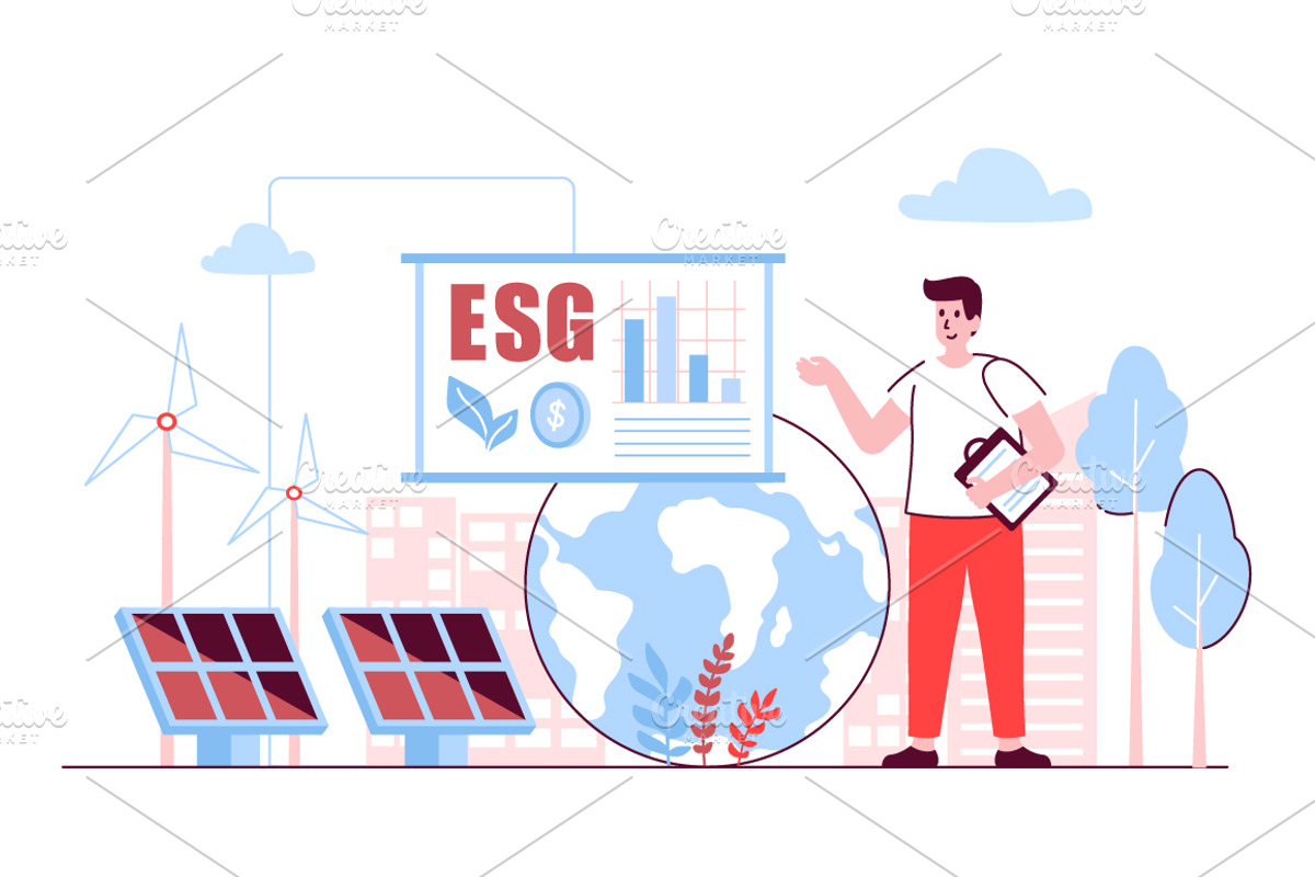 Flat Line Web Illustrations, a Templates & Theme by alexdndz (Photo 7 of 25)
