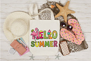 Hello Summer PNG, an Illustration by Designking (Thumbnail 2 of 4)