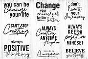Inspirational & Motivational Bundle, an Object Graphic by D2PUTRI (Thumbnail 4 of 27)
