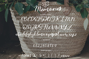 The Memorie Font DUO & Doodle