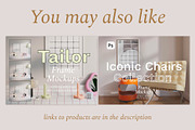 Mockup Set. Silver Frame Mockups ARI, a Household Mockup by Bonumo (Thumbnail 10 of 10)