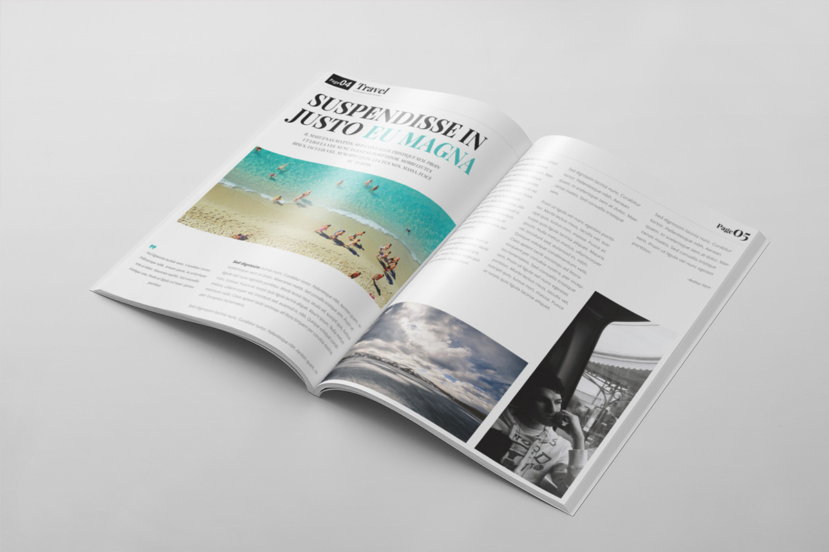 Magazine Template 45, a Magazine Template by pmvch (Photo 3 of 15)