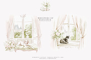 chateau art vintage chateau png, a Decorative Illustration by Patishop Art (Thumbnail 5 of 16)