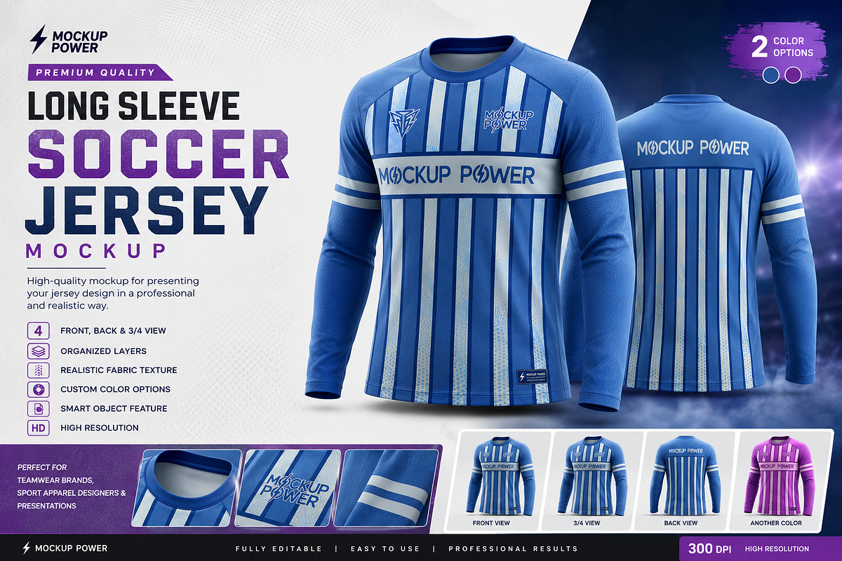 T-Shirt Long Sleeve Mockup, a Shirt Mockup by Mockup Power (Photo 1 of 5)