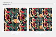Tropical Fruits - Seamless Patterns, a Pattern Graphic by texvogue (Thumbnail 3 of 8)
