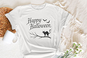 Happy Halloween Black Cat PNG, an Illustration by SharpMarketplace (Thumbnail 7 of 9)