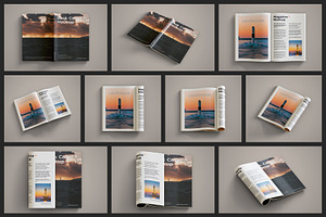 Book Mockup - 10 PSD Files