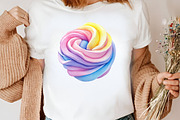 Watercolor Sweet Treats Clipart, an Illustration by Canvas Craft (Thumbnail 5 of 7)