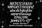 Moonwalk hand-lettered font, a Handwritten Font by Alexis Gentry (Thumbnail 2 of 5)
