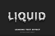 Leaking Text Effect, a Layer Style Add-On by studiogstock (Thumbnail 1 of 2)