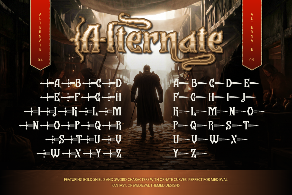 Lotrance, a Serif Font by Burntilldead (Photo 6 of 12)