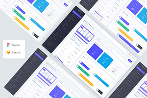 Project Overview Admin UI Kit