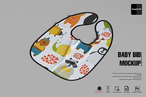 Baby Bib Mockup Part 4