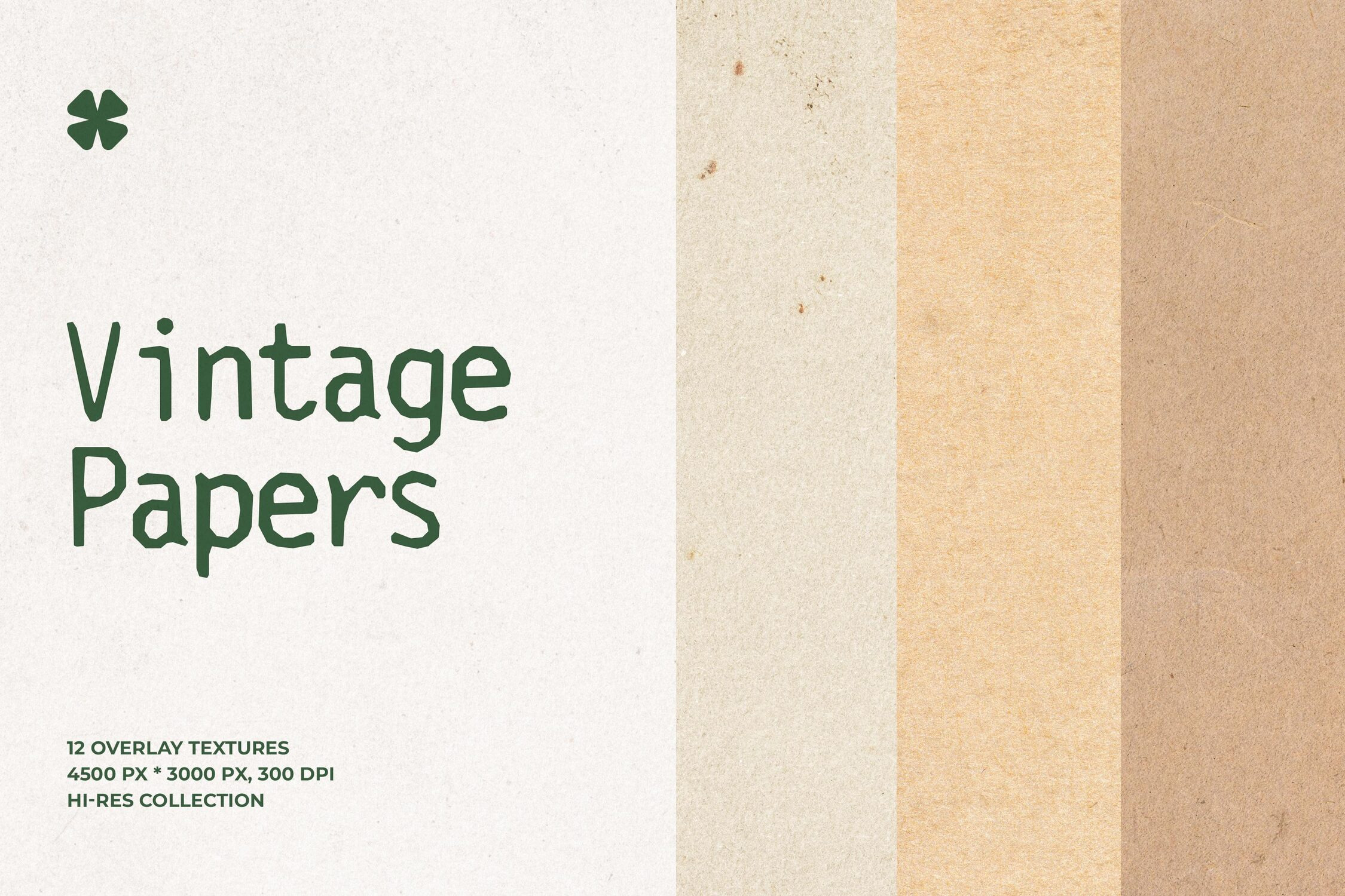 Vintage Craft Paper Textures, a Texture Graphic by Design Squad