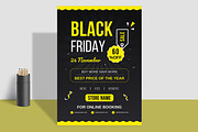 Black Friday Flyer, a Flyer Template by ContestDesign (Thumbnail 1 of 2)