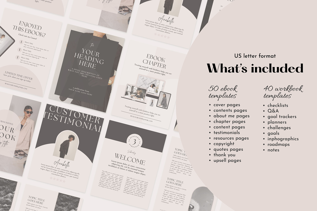Elegant Canva Ebook & Workbook, a Magazine Template by Studio DigiCraft (Photo 2 of 8)