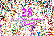 Confetti, a Decorative Illustration by Digital Studio (Thumbnail 1 of 3)