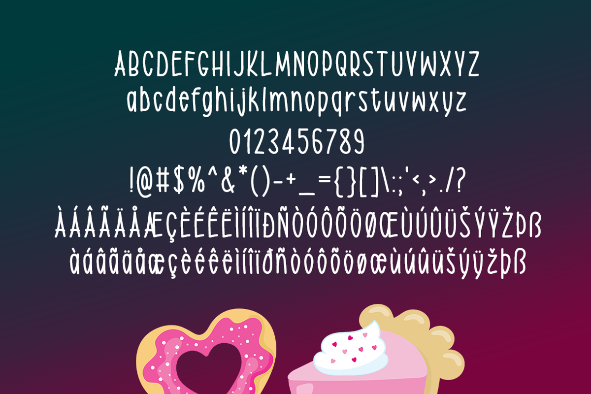 Pure Bliss Typeface, a Handwritten Font by Seemly Fonts (Photo 6 of 6)