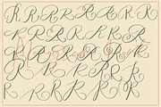 MONOGRAMS BUNDLE A to Z, a Script Font by AMINMARIO (Thumbnail 25 of 37)