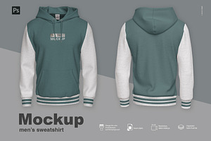 Men's Hoodie Mockups