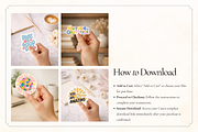 15 Hand Sticker Mockups for Canva, a Product Mockup by Matisse Studio (Thumbnail 8 of 8)