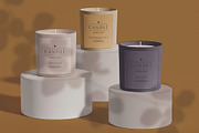 Candle and Box Mockup, a Packaging Mockup by skybluecreative (Thumbnail 3 of 3)