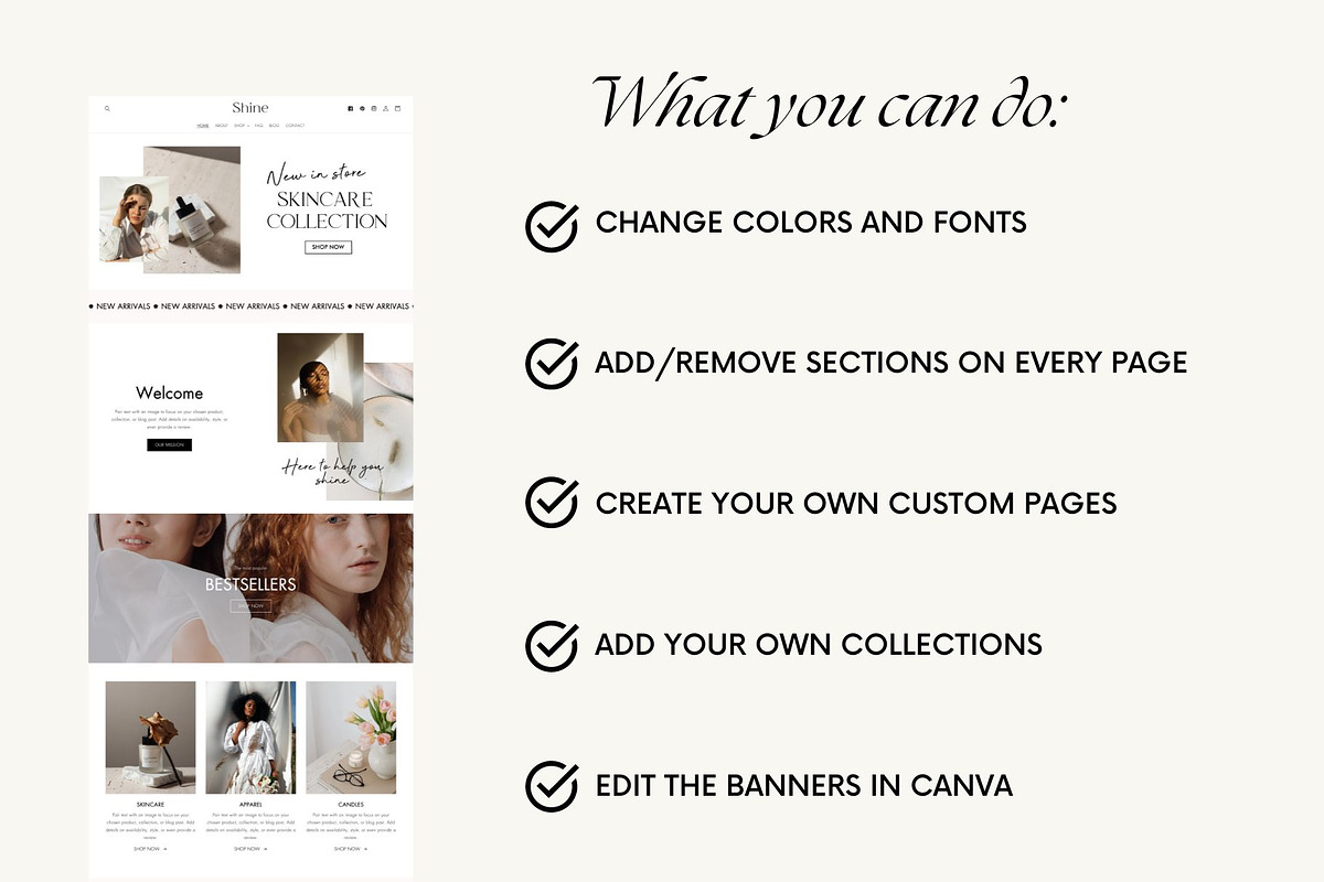 Shine - Minimalist Shopify Theme, a Shopify Template by Studio Zash (Photo 6 of 12)