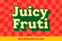 Juicy Fruti - Bold Retro Display Fon