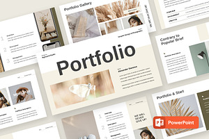 Portfolio Showcase Powerpoint