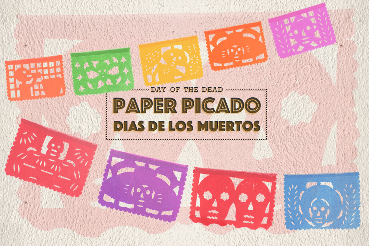 Day of the Dead Papel Picado, a Graphic by KLUGE+CO (Photo 1 of 5)