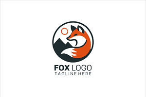 Colorful fox logo design, a Branding & Logo Template by Vectorium Studio