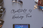 Spectrum, a Script Font by Get Studio (Thumbnail 2 of 9)