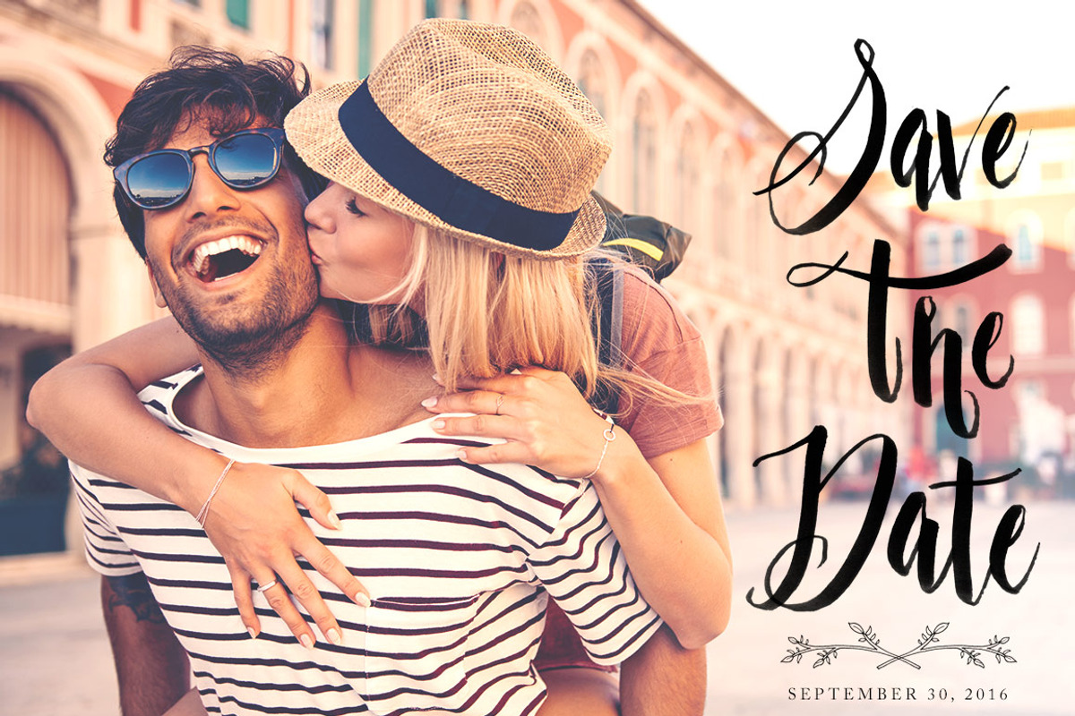 Illustrated Save The Date Overlays, an Illustration by Boelter Design Co (Photo 2 of 6)